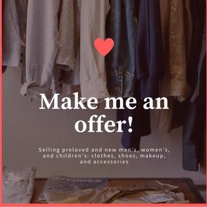 ⭐️Make me an offer! I accept most reasonable offers!⭐️